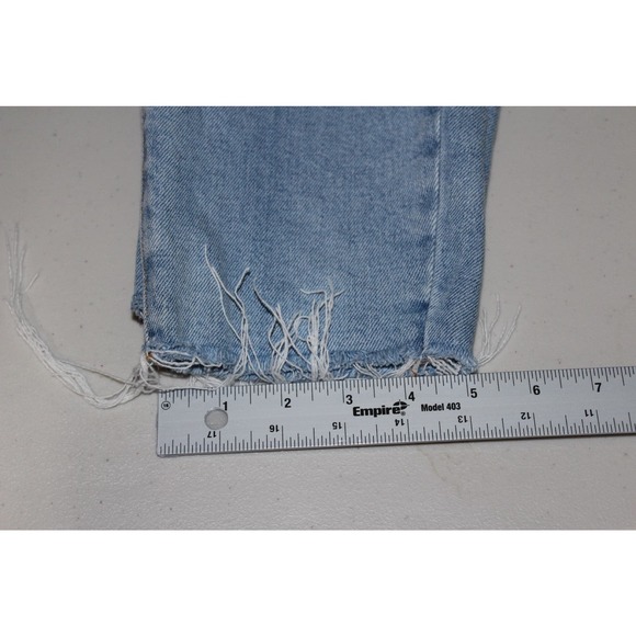 J‎ Crew Jeans Womens Size 32 10" High Rise Button Fly Stretch Denim - Picture 11 of 11